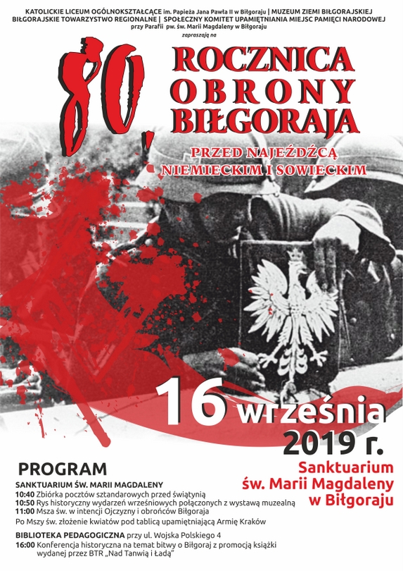 80 Rocznica obrony Biłgoraja